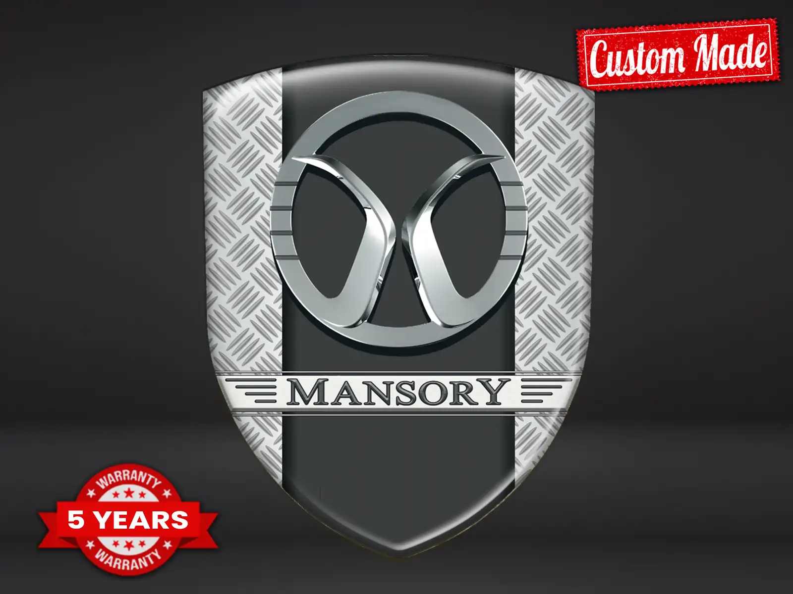 Mansory Logosticker Business Edition Stern Minimalistisch